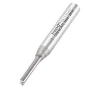 Trend CraftPro Straight Two Flute Router Cutter Bit, 1/4 Inch Shank, 4mm Cut Diameter & 16mm Cut Length, Tungsten Carbide Tipped, C002AX1/4TC