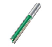 Trend CraftPro Straight Two Flute Router Cutter Bit, 1/2 Inch Shank, 12.7mm Cut Diameter & 68mm Cut Length, Tungsten Carbide Tipped, C164X1/2TC