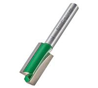 Trend CRAFTPRO Two Flute Straight Router Cutter 12.55mm 25.4mm 1/4"