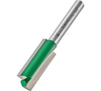 Trend CraftPro Straight Two Flute Router Cutter Bit, 1/4 Inch Shank, 12.7mm Cut