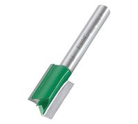 Trend CraftPro Straight Two Flute Router Cutter Bit, 1/4 Inch Shank, 13mm Cut Diameter & 20mm Cut Length, Tungsten Carbide Tipped, C164AX1/4TC