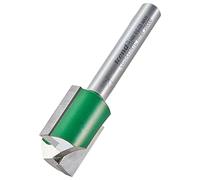 Trend Router Bit CraftPro Straight 2-Flute – 1/4 in Shank, 16mm x 19mm, Tungsten Carbide Tipped