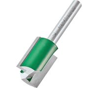 Trend CraftPro Straight Two Flute Router Cutter Bit, 1/4 Inch Shank, 18mm Cut D