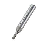 Trend CRAFTPRO Two Flute Straight Router Cutter 2.5mm 8mm 1/4"