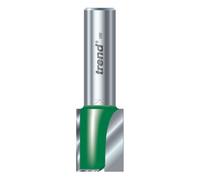 Trend CRAFTPRO Router Cutter, 2-Flute Straight, 22.2mm x 19.1mm, 1/4" Shank, Carbide Tipped