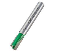 Trend CRAFTPRO Two Flute Straight Router Cutter 6.3mm 12.7mm 1/4"