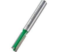 Trend Router Cutter Straight Two-Flute C005BX1/4TC - 6mm x 20mm, 1/4" Shank, Carbide Tipped