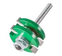 Trend CRAFTPRO Tongue and Groover Router Cutter Set 41mm 6.35mm 1/4"