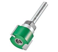 Trend CraftPro Two Flute Intumescent Recessing Router Cutter Bit, 1/4 Inch Shank, 24mm Cut Diameter & 15mm Cut Length, Tungsten Carbide Tipped, C220X1/4TC