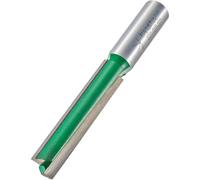 Trend CraftPro Straight Two Flute Router Cutter Bit, 1/2 Inch Shank, 12.7mm Cut Diameter & 68mm Cut Length, Tungsten Carbide Tipped, C164X1/2TC