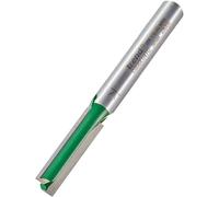 Trend CraftPro Straight Two Flute Router Cutter Bit, 1/4 Inch Shank, 6.3mm Cut Diameter & 25.4mm Cut Length, Tungsten Carbide Tipped, C008X1/4TC