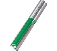 Trend CraftPro Straight Two Flute Router Cutter Bit, 1/2 Inch Shank, 12.7mm Cut Diameter & 50mm Cut Length, Tungsten Carbide Tipped, C153DX1/2TC