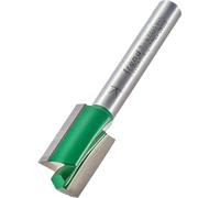 Trend CraftPro Straight Two Flute Router Cutter Bit, 1/4 Inch Shank, 12.7mm Cut Diameter & 19.1mm Cut Length, Tungsten Carbide Tipped, C020X1/4TC