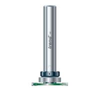 Trend CraftPro Weatherseal Groover Router Cutter Bit, 1/2 Inch Shank, 36mm Cut Diameter & 2.5mm Cut Length, Tungsten Carbide Tipped, Bearing Guided, C211X1/2TC