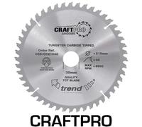 Trend CRAFTPRO Wood Cutting Mitre Saw Blade