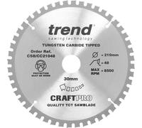 Trend CRAFTPRO Wood Cutting Mitre Saw Blade