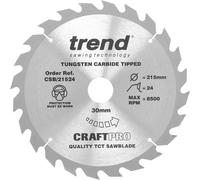 Trend CRAFTPRO Wood Cutting Saw Blade