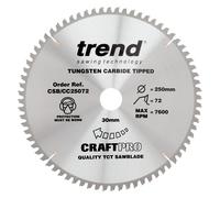 Trend Crosscut Mitre Saw, Cross Cutting Wood, 190-305mm Dia. - FULL RANGE