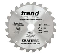 Trend Crosscut Mitre Saw, Cross Cutting Wood, 190-305mm Dia. - FULL RANGE