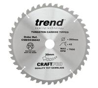 Trend Crosscut Mitre Saw, Cross Cutting Wood, 190-305mm Dia. - FULL RANGE