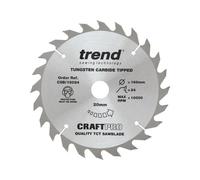 Trend Circular Saw Blade CraftPro CSB/16024 – 160mm 24T Non-Stick 20mm Bore
