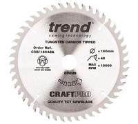 Trend CSB/16048A 160mm Circular Saw Blade
