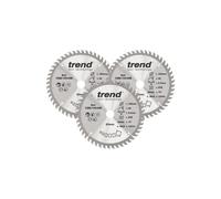 Trend CSB/165/3PK/A Wood Circular Saw Blade 165mm x 20mm x 48T Pack of