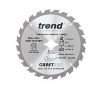 TREND 190MM X 13/16" BORE 24T TCT DEWALT DCS577 POLYGON SAW BLADE CSB/19024TW