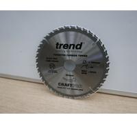 TREND CSB/19040 190MM 40T X 30MM BORE TCT CIRCULAR SAW BLADE LOOSE