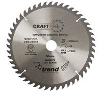 Trend Wood Circular Saw Blade, 315mm Diameter, 30mm Bore, 48 Teeth, 3.2mm Kerf, +15° Hook, TCT, Medium Finish, CSB/31548