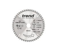 Trend CSB/AP16052 Aluminium/Plastic Circular Saw Blade 160mm x 20mm x