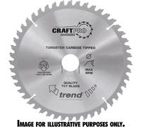 Trend CRAFTPRO Aluminium and Plastic Cutting Saw Blade 184mm 58T 16mm