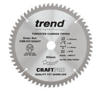 Trend Csb/cc19060T Craft Mitre Saw Blade Crosscut 190mm 60T 20mm Makita Ls0714