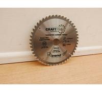 Trend Wood Mitre Saw Blade, 216mm Diameter, 30mm Bore, 48 Teeth, 2.6mm Kerf, -5° Hook, TCT, Fine Finish, CSB/CC21648