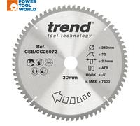 Trend CSB/CC26072 - 72T 'CraftPro' Saw Blade 260mm