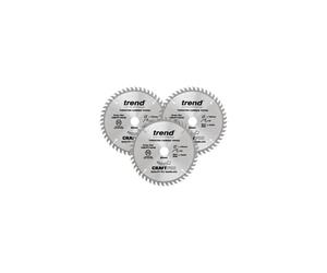 Trend CSB/PT/160X48 160mm Craft Saw Blade 48T triple pack