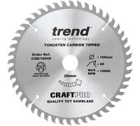 Trend CSB16048 160mm x 48t x 20mm Craft Saw Blade