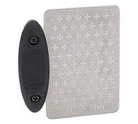 Trend DC/CC/FC Diamond Cross Credit Card FINE/COARSE - DC/CC/FC 1 Silver Trend DC/CC/FC Diamond Cross, Fine/Course Credit Card Sharpener with Handle, Silver, 600/300 grit
