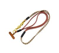 Trend Diagonal Long Rope Mobile Phone Universal Lanyard Shoulder Strap Lanyard Neck Multi-Functional Anti-Loss Rope(Champagne gold)