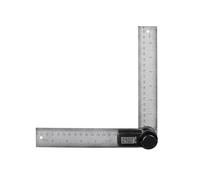 Trend Digital Angle Rule Multi Colour (20Cm)