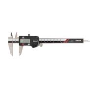 Trend Digital Caliper, 150mm Measuring Range, Stainless Steel with LCD Display, Metric and Imperial Units, Precision Internal, External, Depth and St
