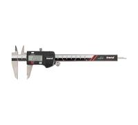Trend Digital Caliper 150mm Stainless Steel LCD, Metric/Imperial | Precision Internal, External, Depth And Step Measurement With Clear LCD Display And Stainless Steel Body, DC/150