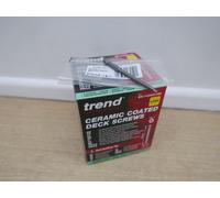 TREND DK/10X60/750 No10 x 60mm dk/jig Decking Screws + screwdriver bit