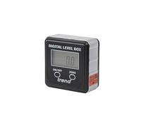 Trend DLB Digital Level Box, Black - Compact Magnetic Level with 0.1 Increments and 0.2 Accuracy for Saw Blades, Tables & Fences