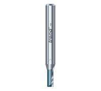 Trend Double Edged Router Bit 8mm Diameter x 25mm Cut, Suitable for Applications such as Engraving, Grooving, Folding and Flat Chroming, C012AX8MMTC