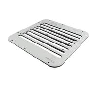 Trend Drainer Groove Jig, Precision Routing Template for Belfast and Undermount Sink Worktops, 0.5° Fall, 8 Grooves at 50 mm Centres, CNC Machined HPL Body, DG/JIG/A