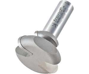 Trend Drawer Pull Router Cutter, 1/2 Inch Shank, 38mm X 17mm | Tungsten Carbide Tipped Profile Router Cutter For Drawer Pulls, 38mm Cut Diameter And 17mm Cut Length, 84/95X1/2TC