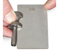 Trend 3-Inch Credit Card Diamond Sharpening Stone, Double-Sided 300 & 600 Grit, Compact Size with Storage Wallet, DWS/CC/FC