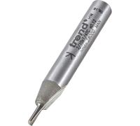 Trend Professional Single Flute Cutter, 1/4 Inch Shank, 2mm Cut Diameter & 5mm Cut Length, Tungsten Carbide Tipped, 2/10X1/4TC
