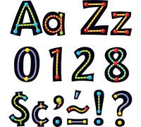 TREND ENTERPRISES, INC. Alpha-Beads 4"" Playful Combo Ready Letters", Assorted (T-79755)